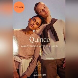 Quince coupon 20% off 3+ items exp 11/31